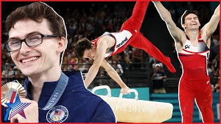 Stephen Nedoroscik Wins BRONZE In Pommel Horse At 2024 Olympics [upl. by Jone]