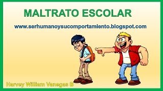 MALTRATO ESCOLAR PARA NIÑOS [upl. by Eannyl]