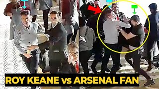 Footage goes VIRAL shows legend Roy Keane ALTERCATION with Arsenal fan  Man Utd News [upl. by Seltzer443]