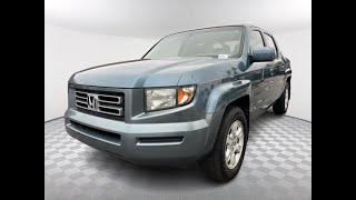 2007 Honda Ridgeline RTL GA Newnan Atlanta Carrollton LaGrange Peachtree City [upl. by Antonietta]