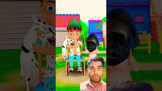 Pappu ke Piche Gorilla  Gilli Bulli  Granny  Cartoon  Tmkoc  Shortscomedy shorts ytshorts [upl. by Christen]