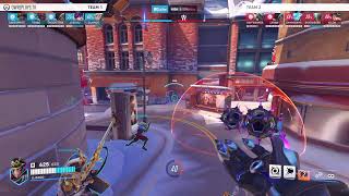 One of my best Sigma game by DJANGO — Overwatch 2 Replay DK0PRS [upl. by Ahtnama]