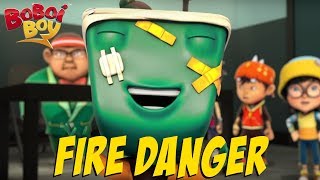 BoBoiBoy English S3EP16  Fire Danger [upl. by Rehpetsirhc666]