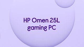 HP OMEN 25L Gaming PC  AMD Ryzen 7 RX 6600 XT 1 TB HDD amp 256 GB SSD  Product Overview [upl. by Barlow]