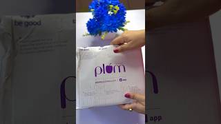 Plum goodness unboxing haul💜plumgoodnessunboxingshortsfeedskincarebengaliskincareproducts [upl. by Llertac932]