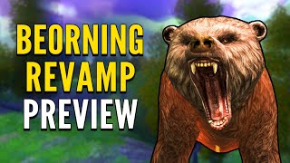 LOTRO Beorning Revamp Changes Update 37 Beta [upl. by Barri]