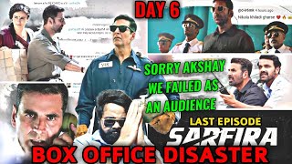 SARFIRA BOX OFFICE COLLECTION DAY 6  AKSHAY KUMAR  EK AUR DISASTER [upl. by Liborio]