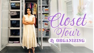 Wardrobe Organization  closet tour  DIY  Home Makeover  Vithika Sheru  EP  184 [upl. by Arvie]