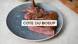 Côte de boeuf bereiden in de pan  Keurslagerij Reas [upl. by Ainoz274]