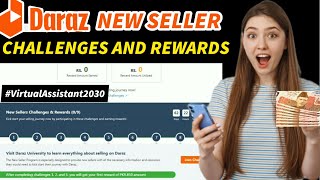 You Will Be Rewarded Rs8350 For Your Success  Daraz New Seller Challenges and Rewards [upl. by Ettener]