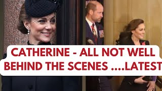 CATHERINE NOT ALL WELL BEHIND THE SCENES  LATEST katemiddleton royal PRINCESSOFWALES [upl. by Ramey]