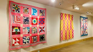 Montgomery Museum of Fine Arts special exhibitions part12 contemporary art collection quilts AL [upl. by Bridwell]