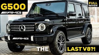 2024 MERCEDES G500 AMG THE LAST V8 NEW FINAL EDITION G Wagon FULL Review Exterior Interior Sound [upl. by Leirraj]