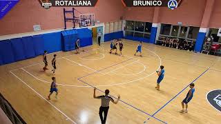 🏀Under14  Rotaliana 122  35 Brunico [upl. by Balcer591]