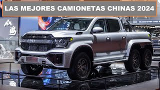 LAS 6 MEJORES CAMIONETAS CHINAS 2024 [upl. by Huan]