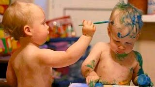 The very funniest BABY amp TODDLER amp KID videos 16  Funny and cute compilation  Watch and laugh [upl. by Ainoek]