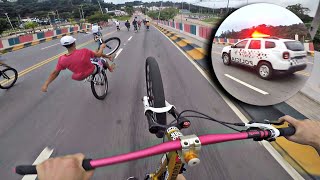 INVADIMO A PISTA PRA DÁ GRAU COMBOI DE BIKE  BIKEVLOG [upl. by Weisberg]