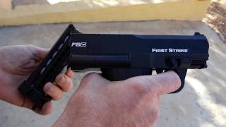 NEW First Strike Pistol FSC 68cal [upl. by Rehpetsirhc]