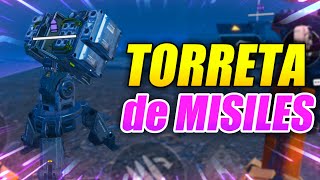 ✅COMO CONSTRUIR una TORRETA DE MISILES en ZOMBIESAsedio de los no muertos  COD MOBILE [upl. by Boser]