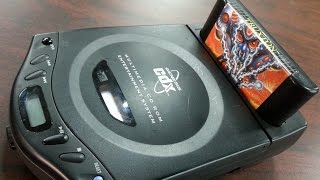 Classic Game Room  SEGA GENESIS CDX console review [upl. by Feldman262]