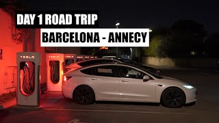 Tesla Model 3 Highland  800km Highway consumptions 16 [upl. by Justino]