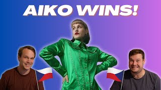 Reacting to Pedestal by Aiko  Czechias Song for Eurovision 2024 🇨🇿 [upl. by Arondel]