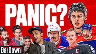 RANKING NHL TEAMS ON THE PANIC METER  BarDown Podcast [upl. by Darell298]