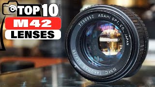 Top 10 M42 Lenses in 2024 Buying Guide [upl. by Luap]