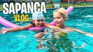 SAPANCA BUNGALOV TATİLİ Vlog  Gamze Karta Öykü Karta [upl. by Eenej]