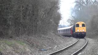 20s amp 7X09 Sinope fc Coleorton on the Leicester to Burton line Wed 20032013 [upl. by Megan]