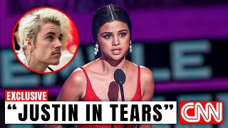 Selena Gomezs AMAs Speech Leaves Justin Bieber In Tears [upl. by Haidebez]