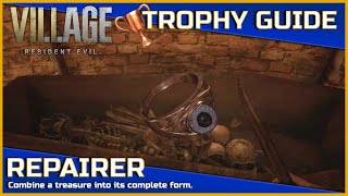 Repairer Trophy  Achievement Guide  Resident Evil Village [upl. by Evangelia]