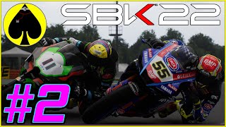 SBK 22  Career Mode  Podiums Penalties and Drama [upl. by Irem542]