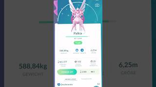 My pink Shiny legendary Pokémon pokemongo shinys pokemon shiny shinny shorts pokémon [upl. by Tina]