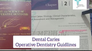 Dental Caries Operative Dentistry BDS Final Year  MedicalStuffSHF07 [upl. by Eiramoj451]