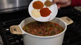 MASTER TEX MEX Chili con carne receta facil [upl. by Euqinor]