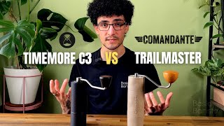 Comandante Trailmaster vs Timemore C3 Grinder Review 💥 [upl. by Nevets711]