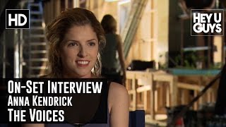 Anna Kendrick OnSet Interview  The Voices [upl. by Roux]