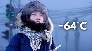 ¿Cómo nos divertimos a 64°C Yakutsk Siberia [upl. by Sisto]