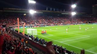 Laatste minuut Nederland Engeland EK vrouwen voetbal 2017 Grolsch veste [upl. by Eizeerb]