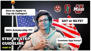 How to Apply to USA Universities as an International Student  Study Abroad Full Course  Part 01 [upl. by Ttelracs950]