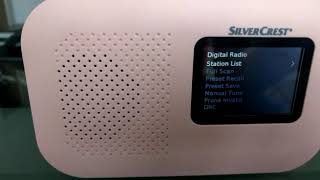 Silvercrest DAB radio [upl. by Eldora]