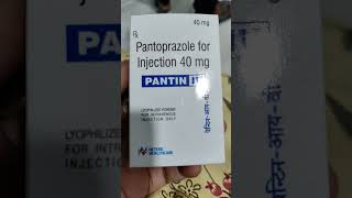 Injection Pantoprazole 40 mg Preoperative drugs anaesthesia ytshorts viralvideo [upl. by Hawger331]