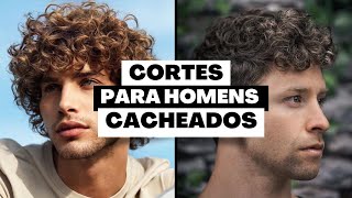 CORTES PARA HOMENS DE CABELO CACHEADO  ALEX CURSINO [upl. by Colb863]