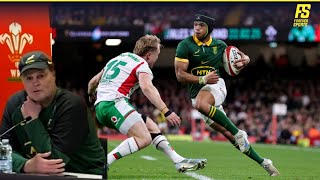 Rassie Erasmus amp Siya Kolisi react to beating to Wales  Springboks PostMatch Press Conference [upl. by Cogn]