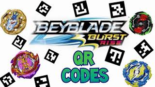 Beyblade Burst Rise Qr Codes  Beyblade Burst App [upl. by Namus]