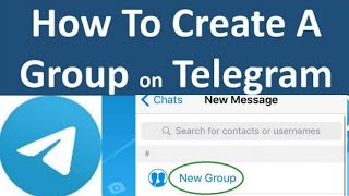 How To Create A Telegram Group 2020 [upl. by Eerehc]