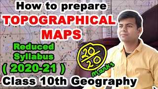 Get 20 out of 20 full marks in Toposheet  Reduced Syllabus for 202021  ICSE Geography Class 10 [upl. by Fabron]