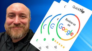 How To Get Google Reviews With The QuickTap Review Card [upl. by Neltiak665]