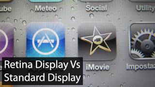 Retina Display Vs Standard Display  StileApple [upl. by Islek609]